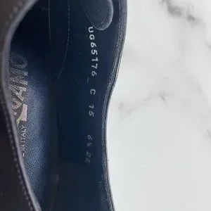 Salvatore Ferragamo | Shoes | Mens Black Lace Up Ferragamo  display picture 1